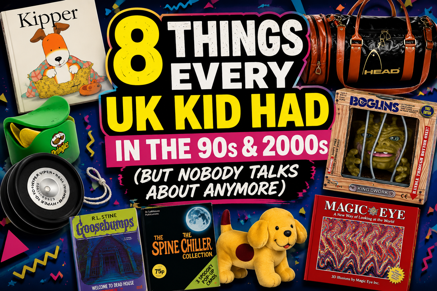 8 Things Nearly Every UK Kid Had In The 90s And 2000s (But Nobody Talks About Anymore)